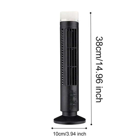Mini Desktop Air Conditioner with USB Bladeless Cooling