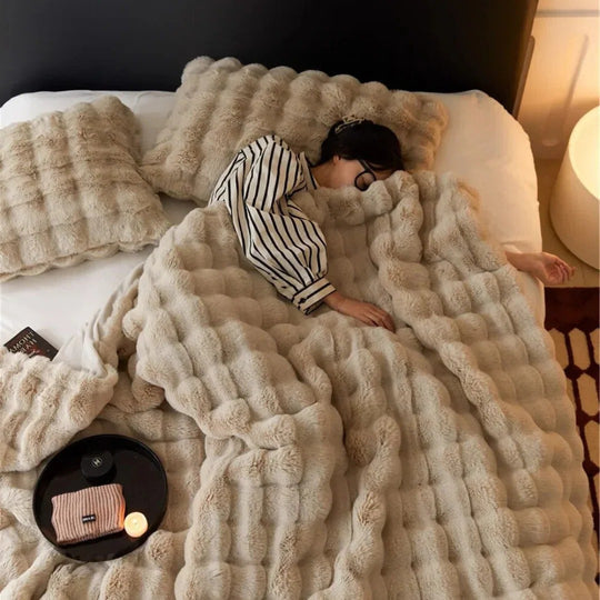 All-Season Blanket with Elegant Design