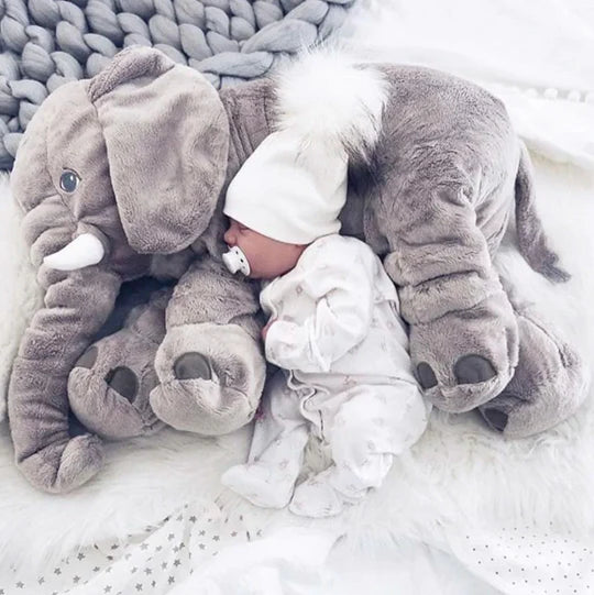 Baby Elephant Cuddle Pillow